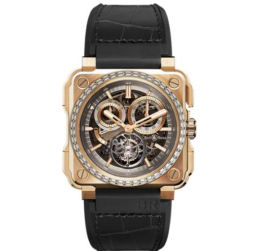 Bell and Ross BR-X1 TOURBILLON ROSE GOLD Replica Watch BRX1-CHTB-PG